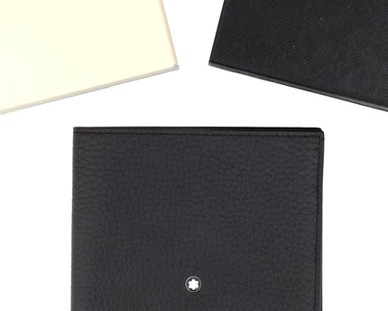 Montblanc Leather Goods Grain Geldbörse 6cc Schwarz