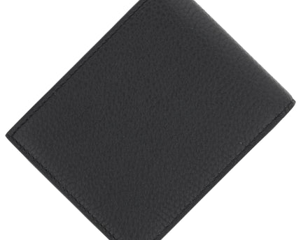 Montblanc Leather Goods Grain Geldbörse 4cc mit Münzfach Schwarz