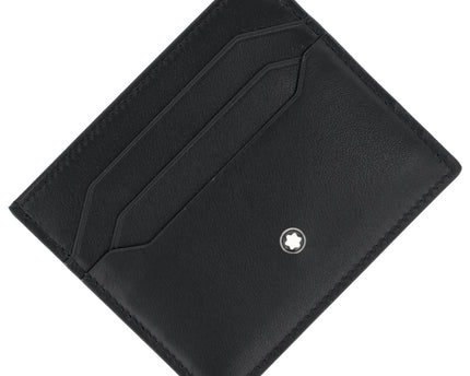 Montblanc Leather Goods Meisterstück Card Holder 6cc Schwarz
