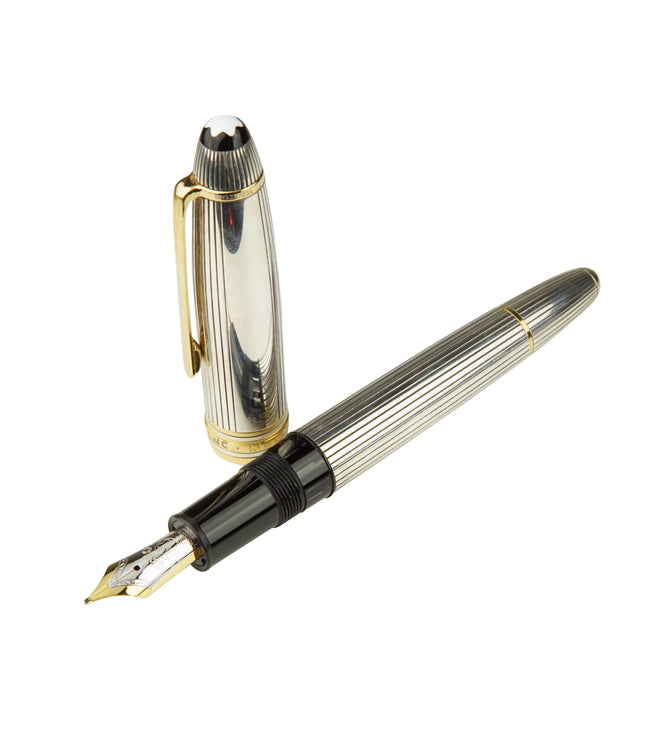 Montblanc Meisterstück Solitaire 925er Sterling Silber Füller No.146 LeGrand