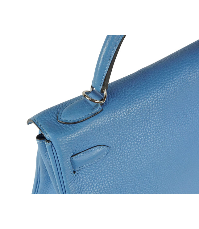 Hermès Kelly 32 Clémence Blau