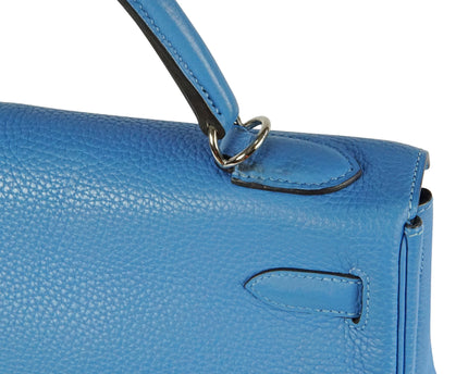 Hermès Kelly 32 Clémence Blau - meisterstück-shop.de