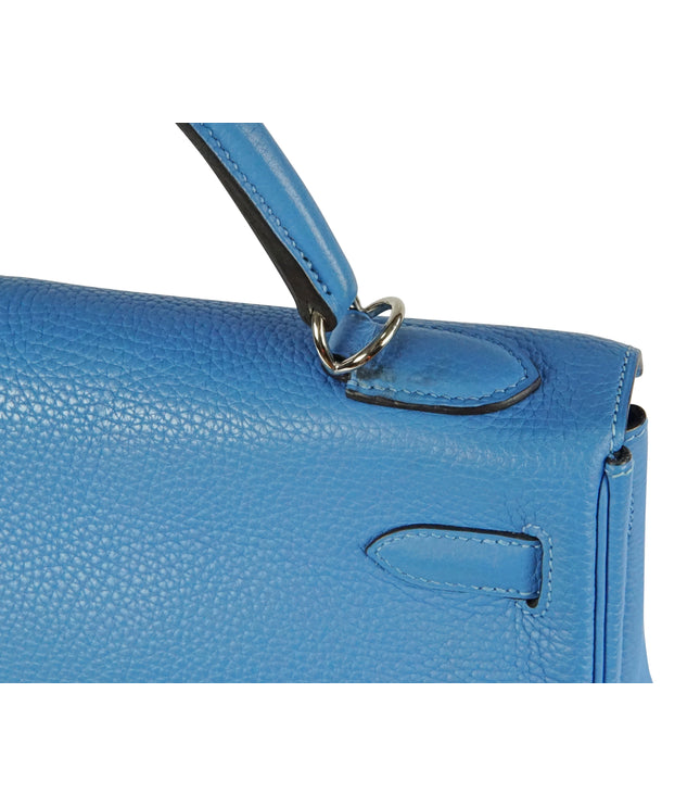 Hermès Kelly 32 Clémence Blau