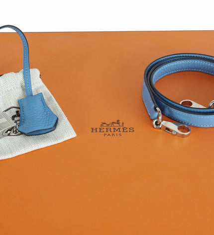 Hermès Kelly 32 Clémence Blau