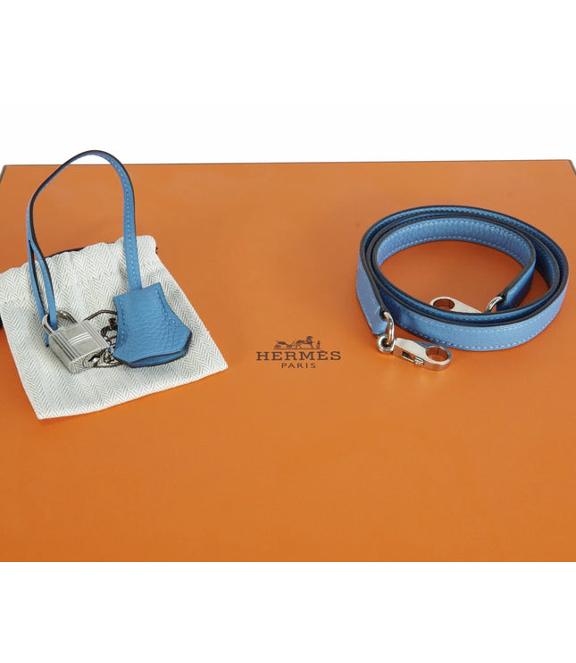 Hermès Kelly 32 Clémence Blau
