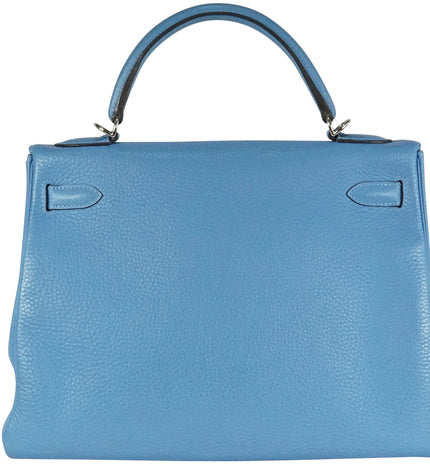 Hermès Kelly 32 Clémence Blau