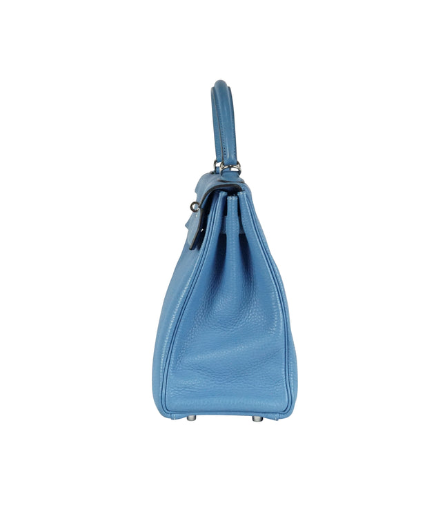Hermès Kelly 32 Clémence Blau