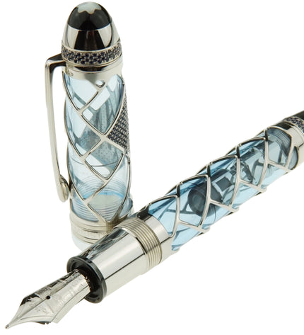 Montblanc Flag Pen Limited Edition 2002 Tricolore Bleu Füller - Preis auf Anfrage!
