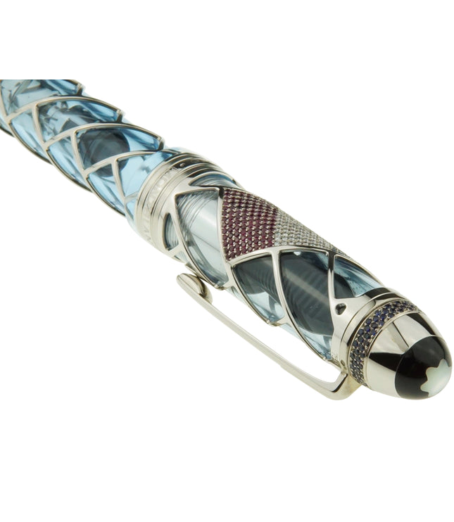Montblanc Flag Pen Limited Edition 2002 Tricolore Bleu Füller - Preis auf Anfrage!