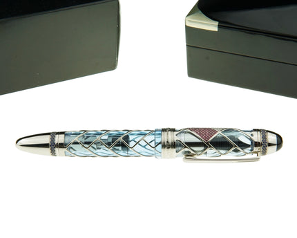 Montblanc Flag Pen Limited Edition 2002 Tricolore Bleu Füller - Preis auf Anfrage! - meisterstück-shop.de