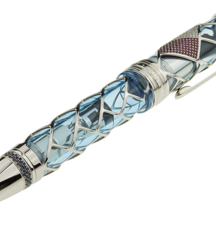 Montblanc Flag Pen Limited Edition 2002 Tricolore Bleu Füller - Preis auf Anfrage!