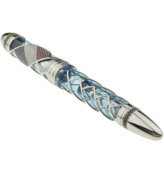 Montblanc Flag Pen Limited Edition 2002 Tricolore Bleu Füller - Preis auf Anfrage!