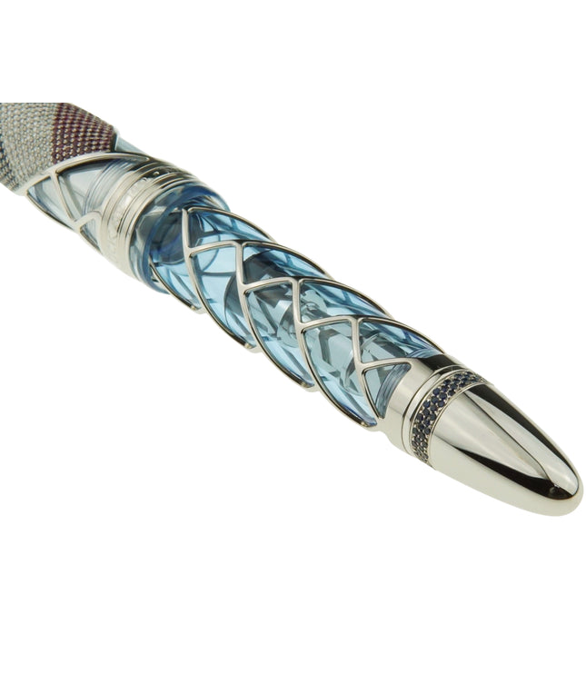Montblanc Flag Pen Limited Edition 2002 Tricolore Bleu Füller - Preis auf Anfrage!