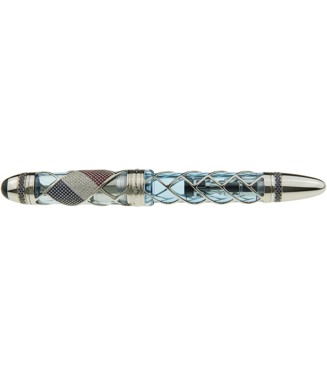 Montblanc Flag Pen Limited Edition 2002 Tricolore Bleu Füller - Preis auf Anfrage!