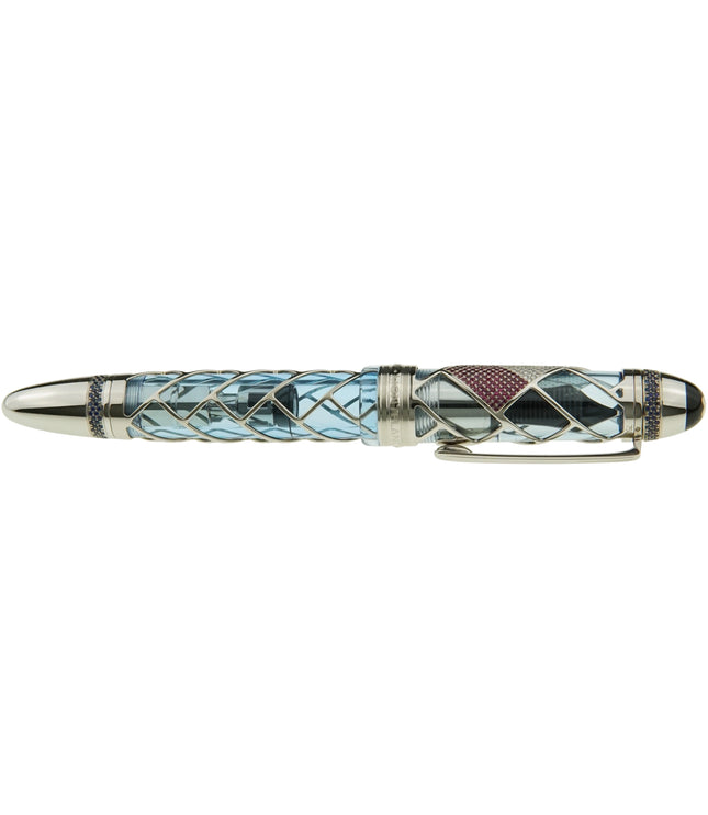 Montblanc Flag Pen Limited Edition 2002 Tricolore Bleu Füller - Preis auf Anfrage!