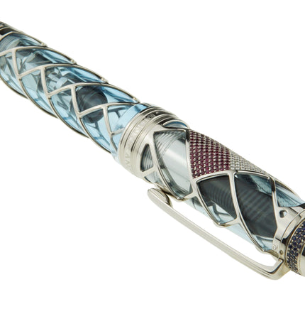 Montblanc Flag Pen Limited Edition 2002 Tricolore Bleu Füller - Preis auf Anfrage!