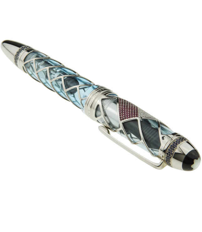 Montblanc Flag Pen Limited Edition 2002 Tricolore Bleu Füller - Preis auf Anfrage!