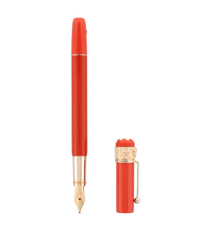 Montblanc Heritage Collection Rouge & Noir Spider Metamorphosis Coral Füller