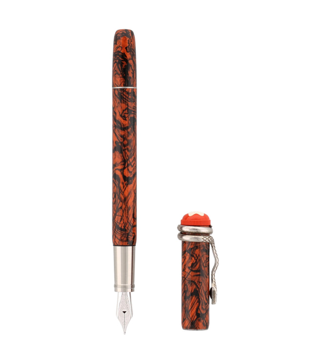 Montblanc Heritage Collection Rouge & Noir Serpent Marble Füller