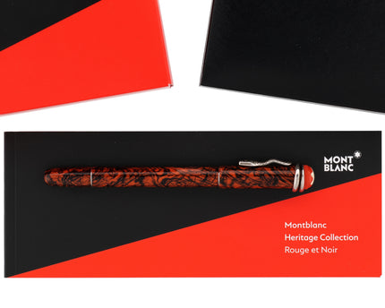 Montblanc Heritage Collection Rouge & Noir Serpent Marble Füller