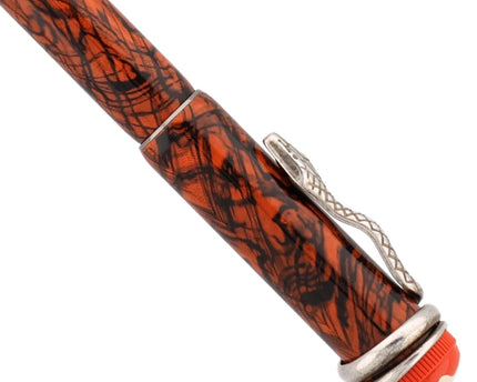 Montblanc Heritage Collection Rouge & Noir Serpent Marble Füller