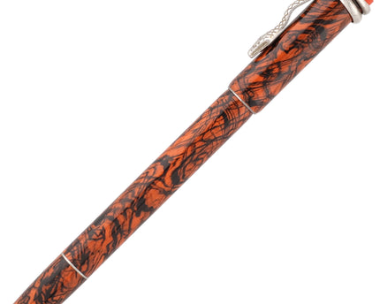 Montblanc Heritage Collection Rouge & Noir Serpent Marble Füller